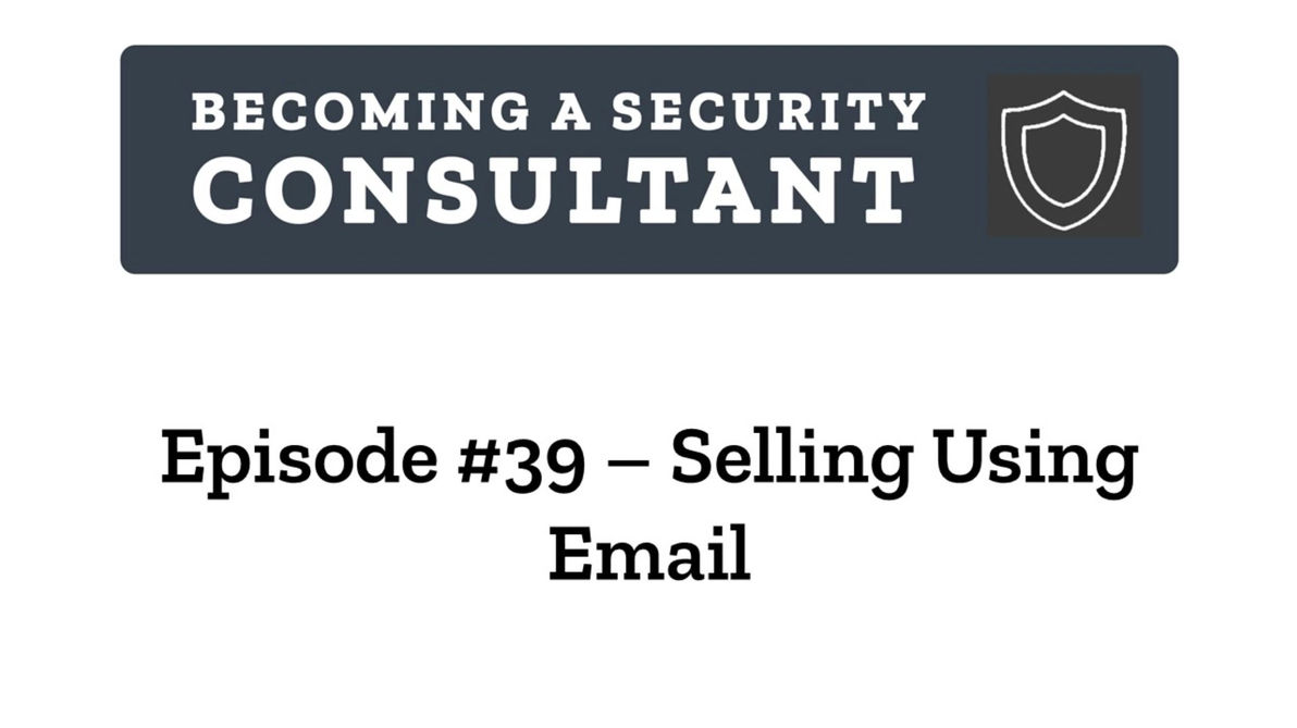 EP39 Selling Using Email